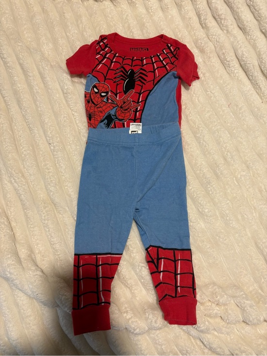 Marvel Other - Marvel Spider-Man Red & Blue Infant One-Piece Outfit